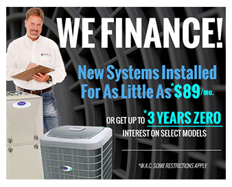 Air conditioner financing - Carrier AC